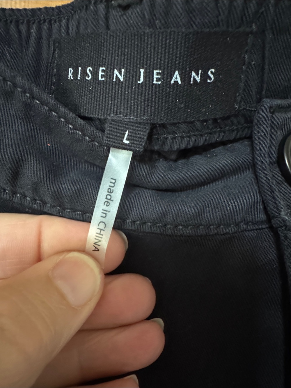 Risen Black Women’s Cargo Pants with Multiple Pockets - Picture 6 of 8